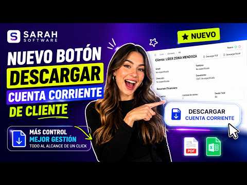 Tutorial: Descargar la cuenta corriente completa de tus clientes en PDF o Excel 📄📊